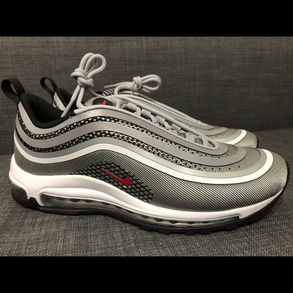 Nike Air Max 97 Ultra '17 „Silver Bullet” Metaliczny srebrny Nike Air Max 97 Ultra '17 „Silver Bullet” Metaliczny srebrny